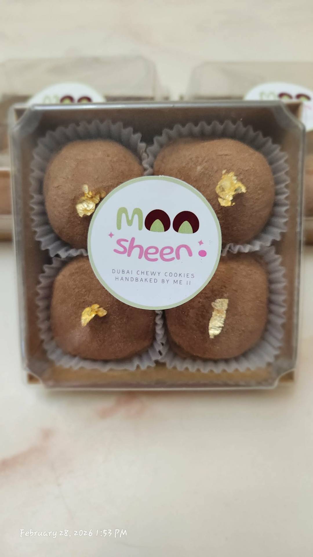 Dubai Chewy Cookie